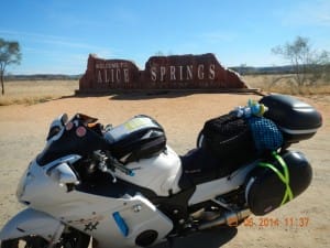 Good-bye Alice Springs